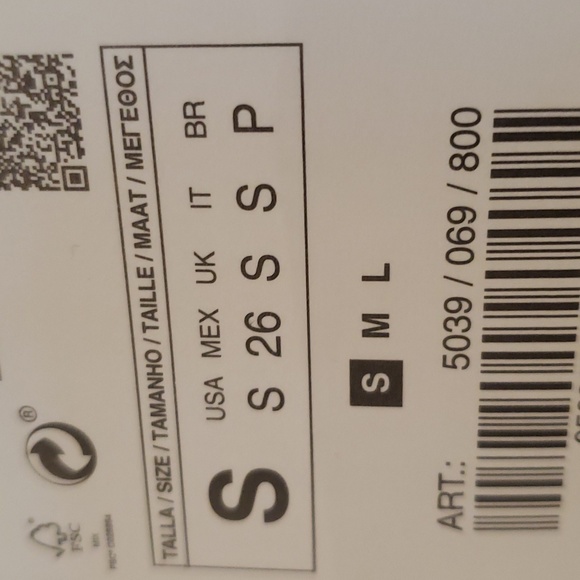 NWT! ZARA one shoulder ribbed onsie/ catsuit size S - Picture 5 of 7